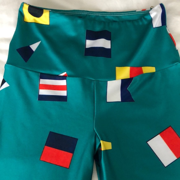 Goldsheep leggings nautical WOMENS size small - Picture 4 of 13